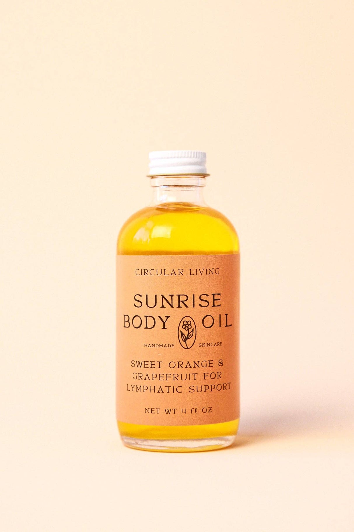 Aceite corporal Sunrise, naranja dulce y pomelo