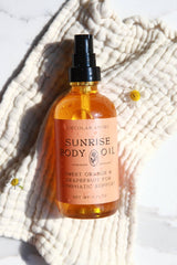 Sunrise Body Oil, Sweet Orange & Grapefruit