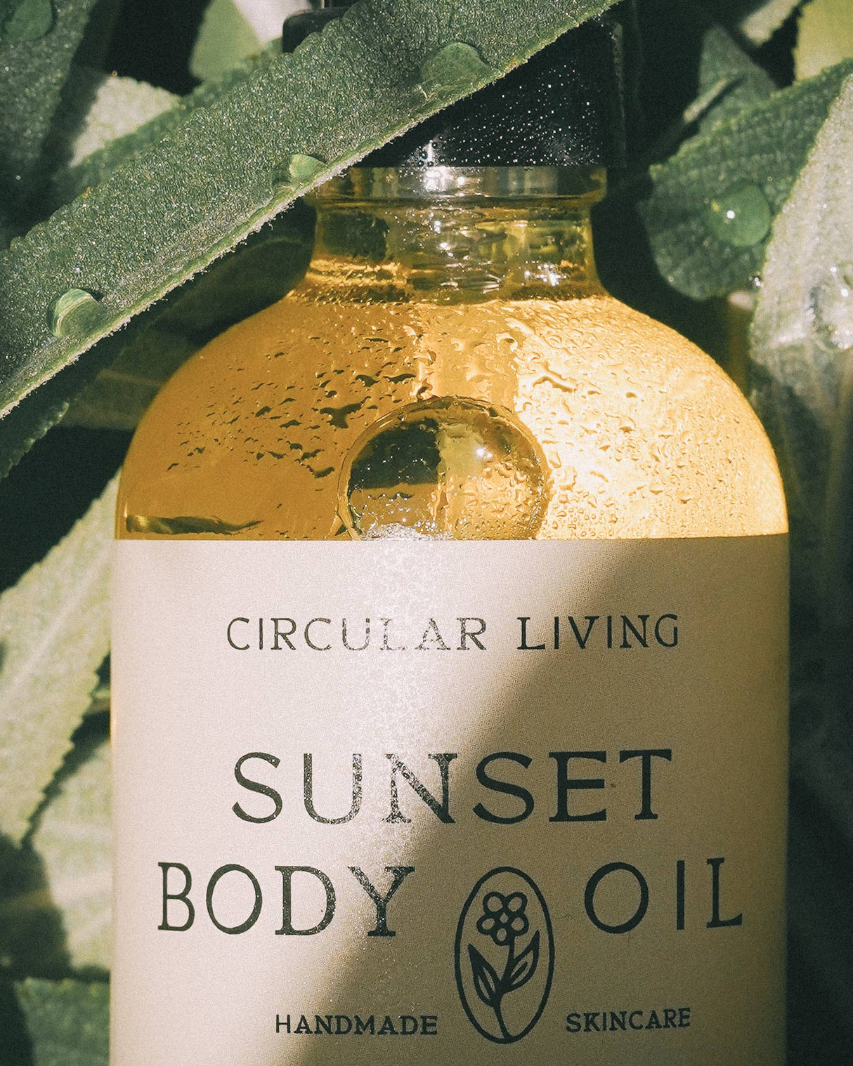 Aceite corporal Sunset, salvia sclarea y vetiver