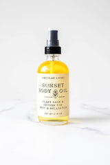 Aceite corporal Sunset, salvia sclarea y vetiver