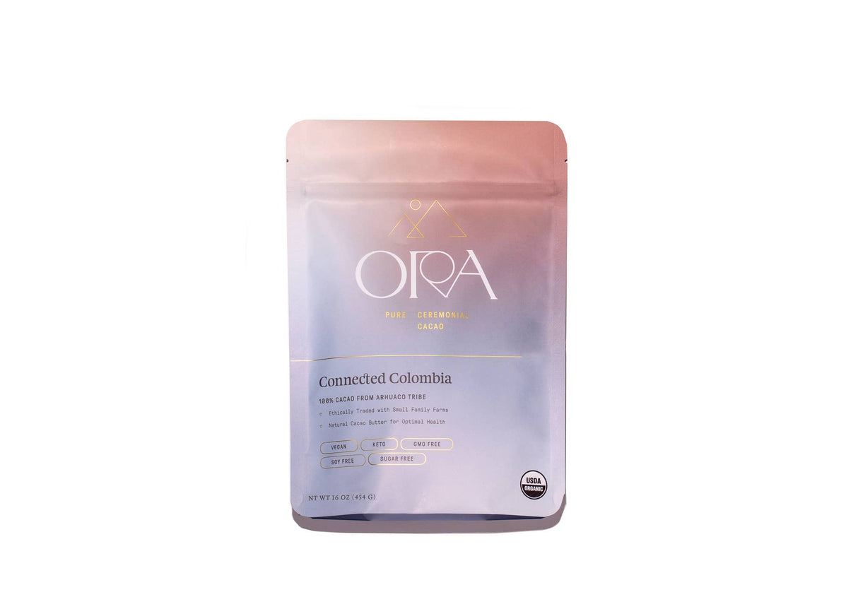 Connected Colombia 100% Cacao - Organic - Ceremonial