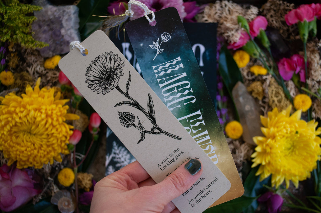 Magic Flowers Book and Bookmark