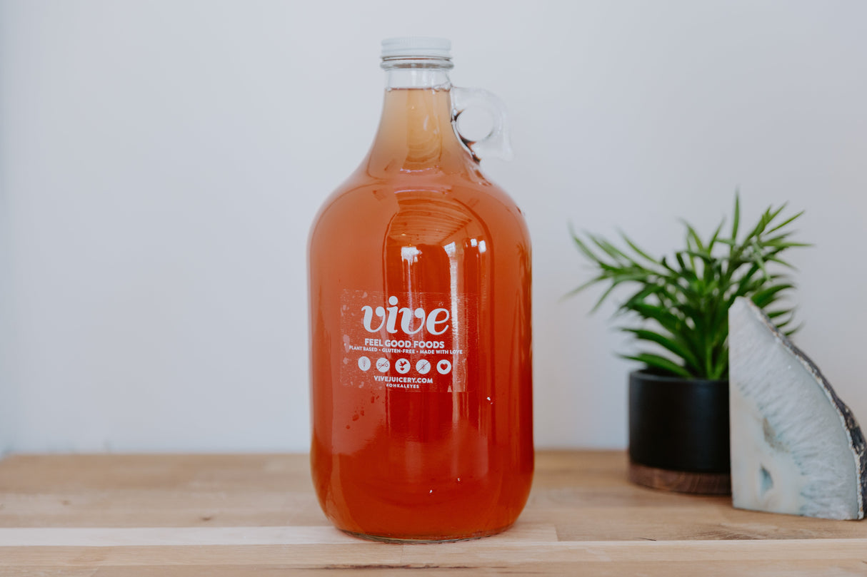 Kombucha con lima y cereza de Mamachari