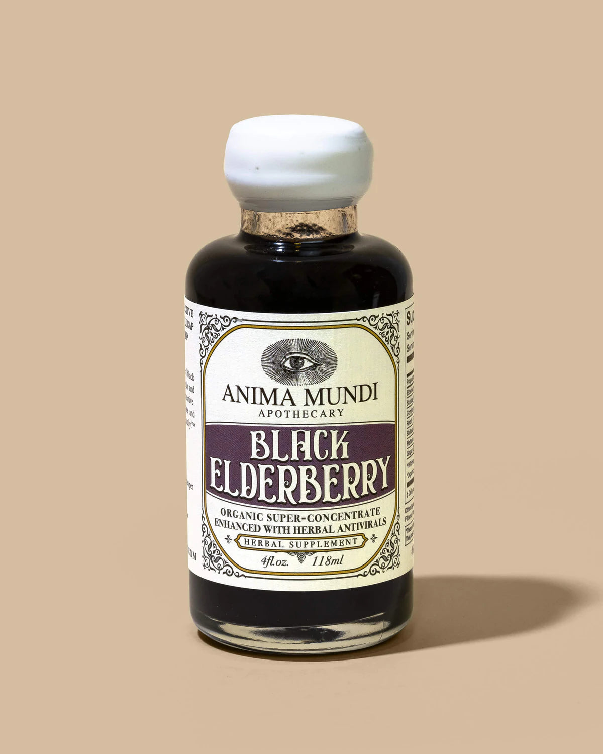 BLACK ELDERBERRY Syrup : Vegan + Organic Antivirals